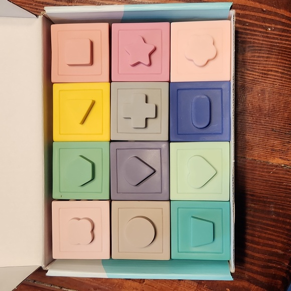 Mini Tudou Baby Blocks ☆ Soft Building Blocks ☆ Baby Toys Teethers  Educational - Picture 4 of 12